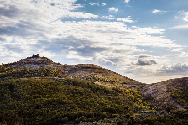 Ruins on the hill — Stock Photo, Image