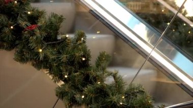 Noel yürüyen merdiven