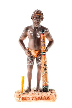Aborigine figurine clipart