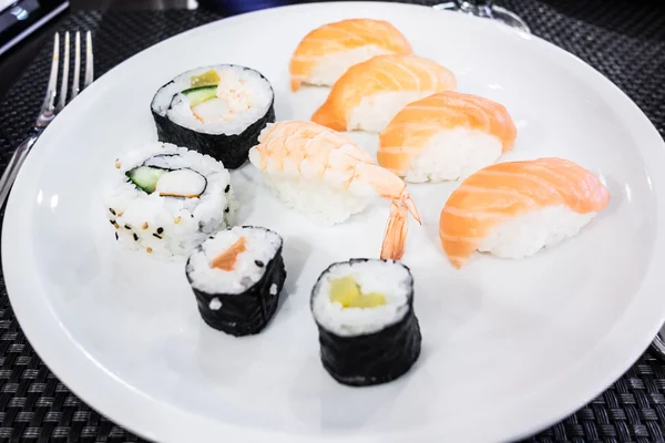 Piatto di sushi — Foto Stock