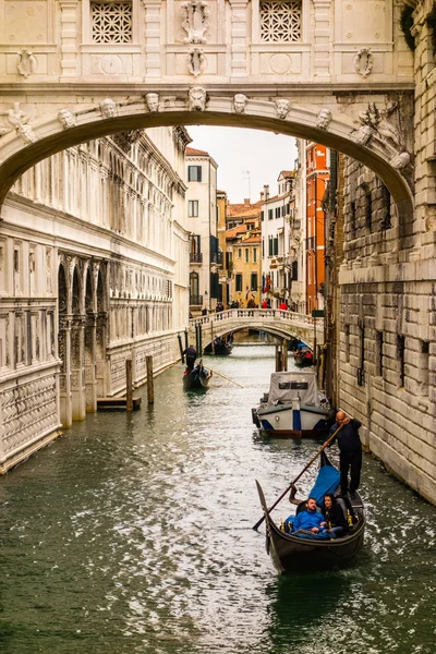 Tourists in Venice — Zdjęcie stockowe