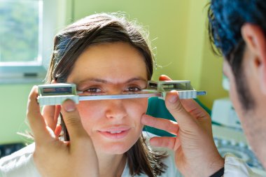 exophthalmos sınavı