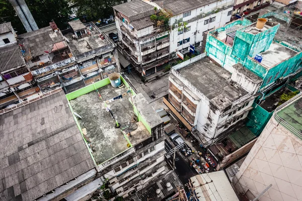 Slums in Bangkok — Stock Photo, Image