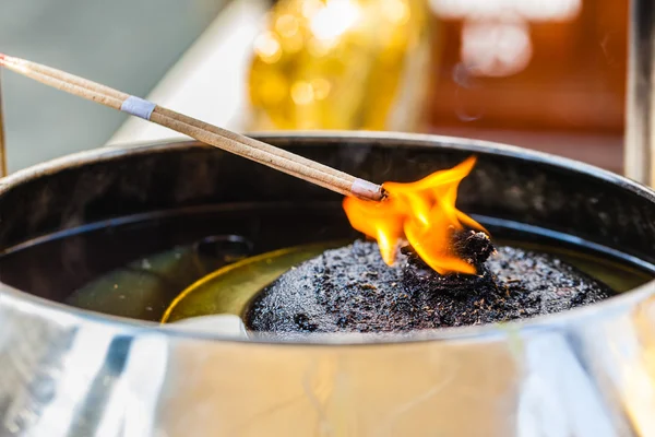 Incenso de ignição — Fotografia de Stock