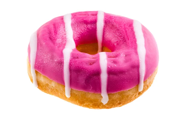 Roze donut — Stockfoto