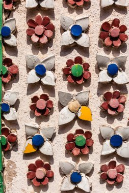 WAT phra kaew mozaik detay