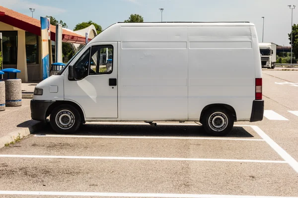 White van — Stock Photo, Image