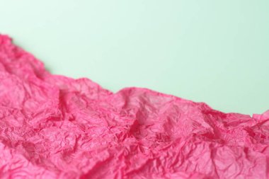Pembe ve yeşil boş sayfa, metin için yer