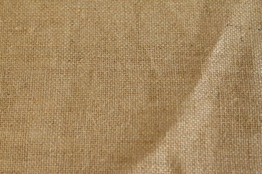 Beige natural burlap, sackcloth texture