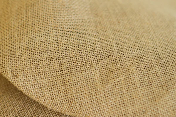 Beige Natural Burlap Sackcloth Texture — 图库照片