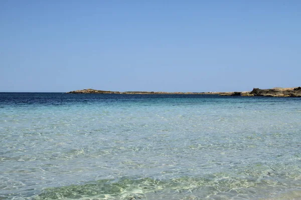 Balearic Sea Shore Beach Mediterranean Lanscape — Foto Stock