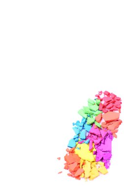 Göz gölgesi paleti, parlak örnek pudrası