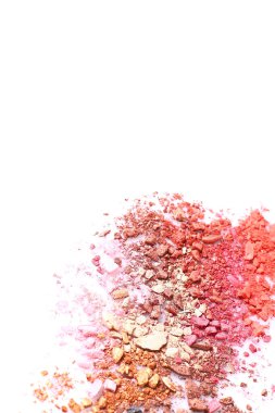 Renkli parlak göz farı seti, kırık örnek