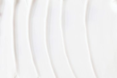 Beyaz kozmetik krem deseni, kremsi desen