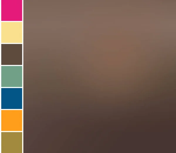 Natura Brown Gradientowe Tło Kolorów Tematem Designer Palety Kolorów Pakiet — Zdjęcie stockowe