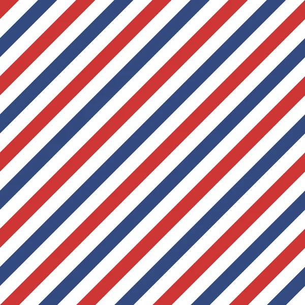 Blue color and red strip on white background. Pattern diagonal stripe seamless for graphic design, fabric, textile, fashion.