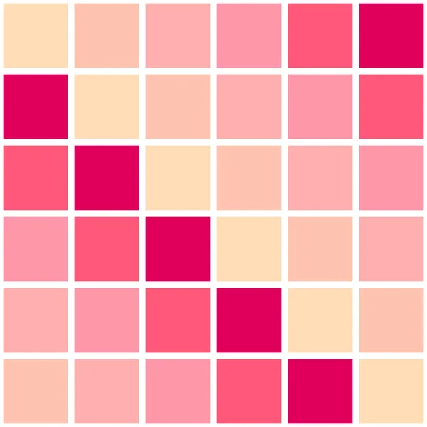 Pattern Rectangles Seamless Pink Color Mix Peach Red Background Graphic — 图库照片