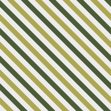 Green color and yellow strip on gray background. Pattern diagonal stripe seamless for graphic design, fabric, textile, fashion.