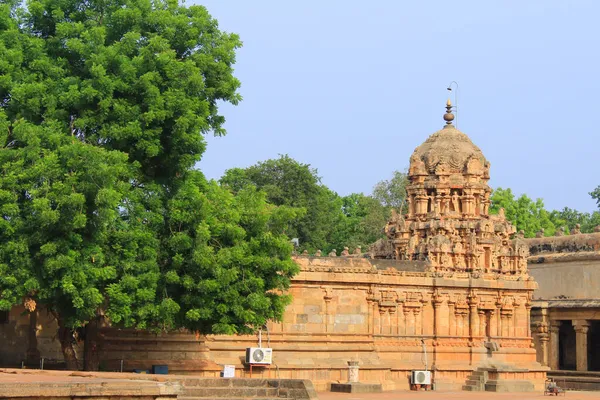 Brihadishvara Temple Side Thanjavur Tamil Nadu India Hindu Temple Dedicated — Stock Photo, Image