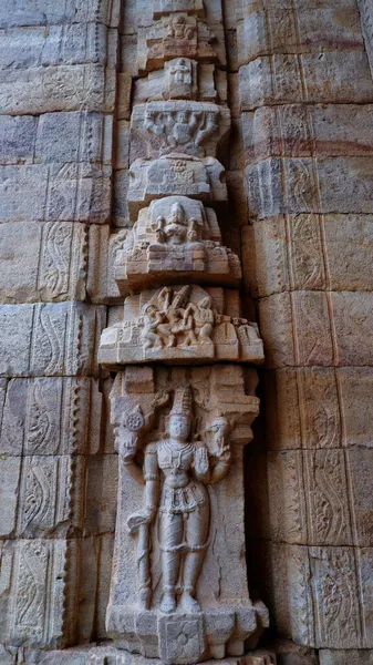 Figures Deities Goddess Gandikota Kurnool Andhra Pradesh India — Stock Photo, Image