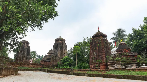 Vista Templo Bhavani Sankara Templo Sukasari Bhubaneswar Orissa Índia — Fotografia de Stock