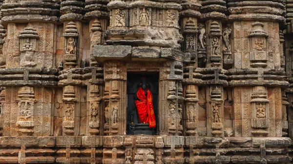 Estatua Diosa Parvati Orientada Norte Templo Sukasari Bhubaneswar Odisha India — Foto de Stock