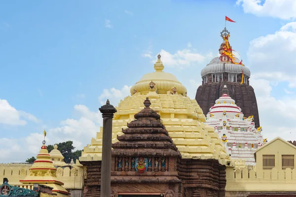 Cúpula Templo Principal Templo Jagannath Famoso Templo Hindu Dedicado Jagannath — Fotografia de Stock