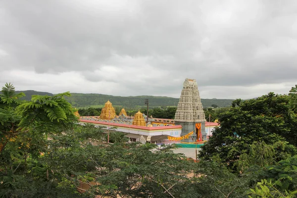 Sri Balaji Mandir Även Känt Som Sri Venkateswaratemplet Narayanpur Pune — Stockfoto