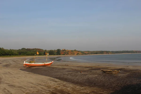 Vetye Beach Uma Das Melhores Mais Limpas Praias Região Kokan — Fotografia de Stock