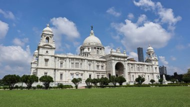 Victoria Memorial Hall, Kolkata, Batı Bengal, Hindistan. Şu anda bir müze olarak hizmet veriyor..