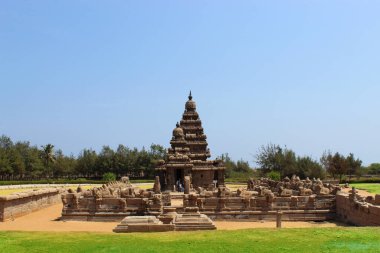Shore Temple, Mahabalipuram, Tamil Nadu, Hindistan