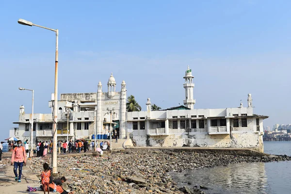 Nov 2021 Mumbai Maharashtra India Haji Ali Dargah Een Van — Stockfoto