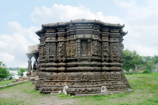 Tempel Ist Fein Proportioniert Und Reich Gemeißelt Tempel Auf Plan — Stockfoto