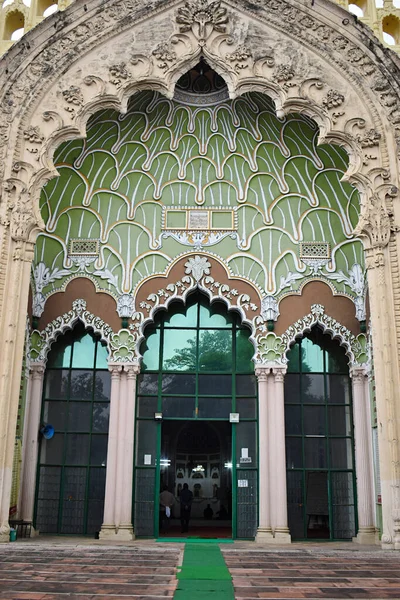 Внутрішній Двір Джами Масджида Побудований Навабом Мухаммедом Алі Шахом Бахадуром — стокове фото