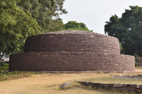 Votive Stupa Bij Stupa Ten Noordoosten Van Grote Stupa Vergelijkbaar — Stockfoto