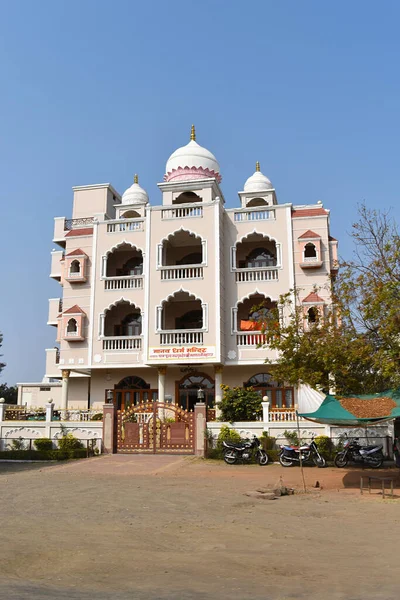 Manav Dharam Mandir Templo Humanidade Cidade Bhopal Patel Nagar Madhya — Fotografia de Stock