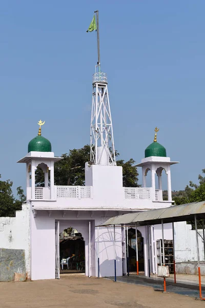 Bejárati Kapu Kilátás Belülről Hazrat Peer Fatehullah Shah Baba Dargah — Stock Fotó