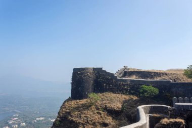 Fort View Kulesi, Korigad, Pune, Maharashtra, Hindistan.