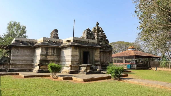 Vista Del Templo Sri Rameswara Kudli Shivamoga Karnataka India —  Fotos de Stock