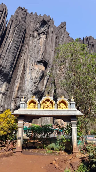 Entrada Yana Temple Caves Volta Uttara Kannada Karnataka Índia — Fotografia de Stock