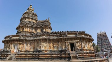 INDIA, KARNATAKA, SRINGERI, Şubat 2022, Devotee a