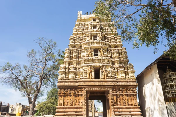 Porta Entrada Principal Templo Someshwara Senhor Uma Construção Estilo Dravidian — Fotografia de Stock