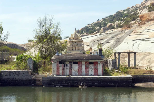 Devalaya Pushkarini Templo Antiguo Avani Kolar India — Foto de Stock