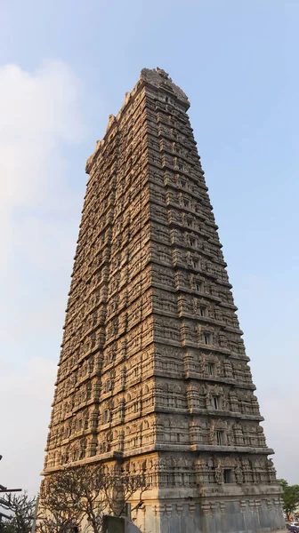 Храмовий Комплекс Мурудешвара Високими Сховищами Гопурам Uttara Kannada Karnataka India — стокове фото
