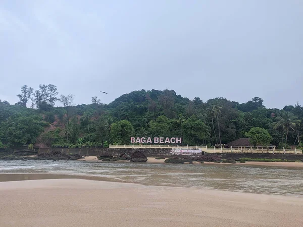 Baga Beach One Most Happening Beaches North Goa India — Stock Photo, Image