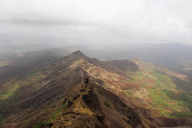 Torna kale kenarı, pratik, Pune, Maharashtra, Hindistan