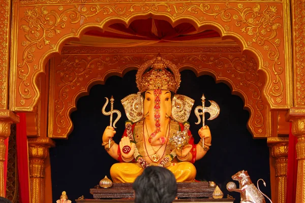 Jilbya Maruti Ganpati Pune Maharashtra Indie — Zdjęcie stockowe