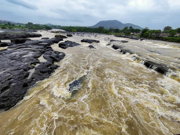 Kundamala Waterfall Talegaon Dabhade Pune Maharashtra India — Stock Photo, Image