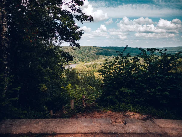 Vista Pitoresca Sigulda — Fotografia de Stock