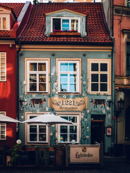 Riga 'daki ünlü restoran binası.